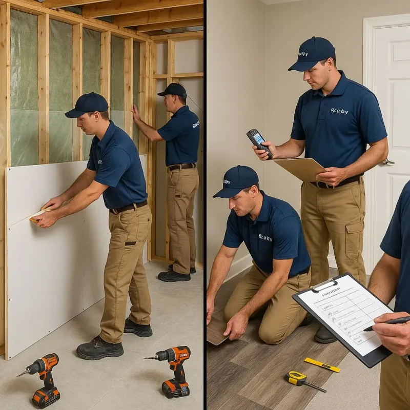 Repairs and Reconstruction process in Kenansville, NC