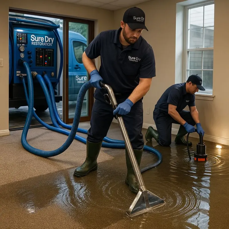 Water Extraction and Removal process in Kenansville, NC